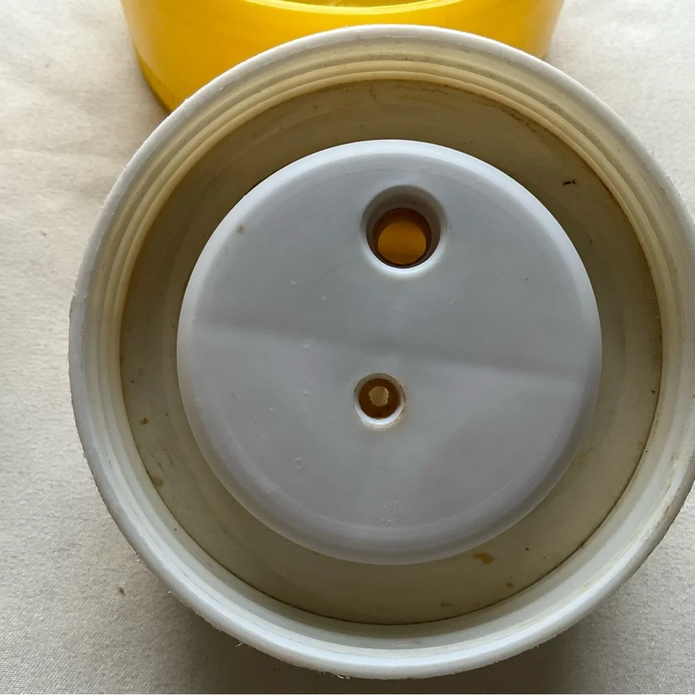 Vintage 1982 Randi Enterprise Child’s Train Thermos Yellow Top Jyudung